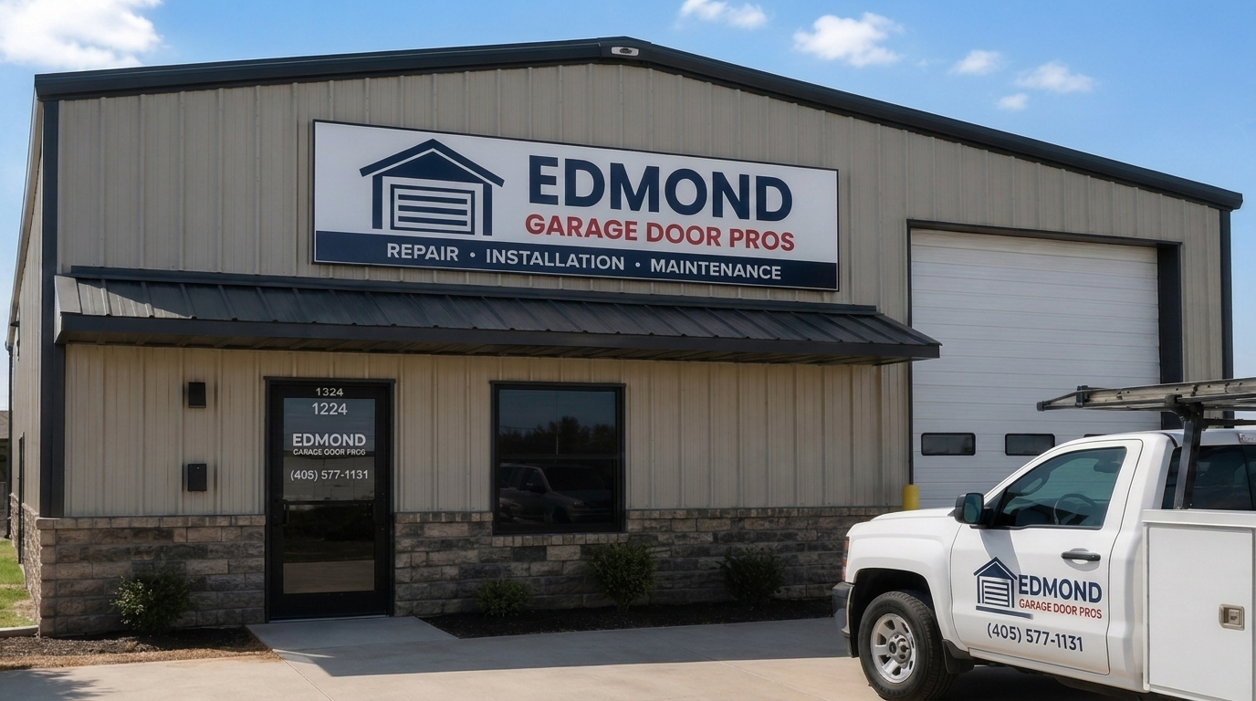 Garage Door Edmond storefront in Edmond Oklahoma showing local business location